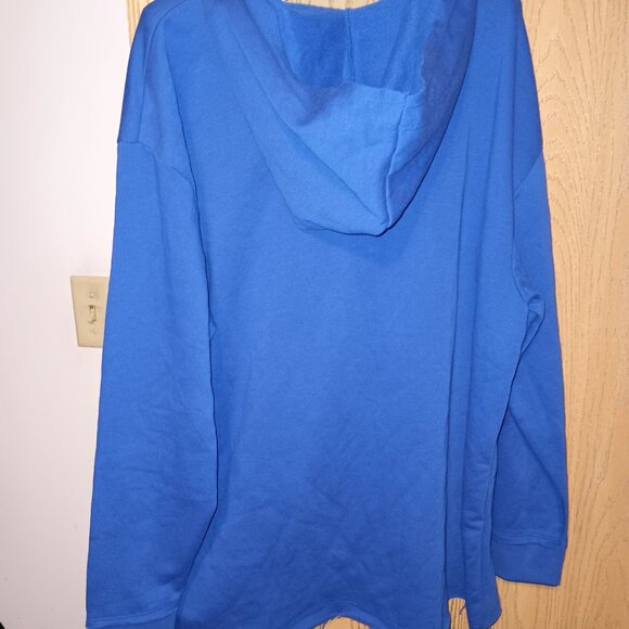 NEW NHL New York Islanders Women's Dark Fleece Hooded Sweatshirt - Large - Picture 3 of 5